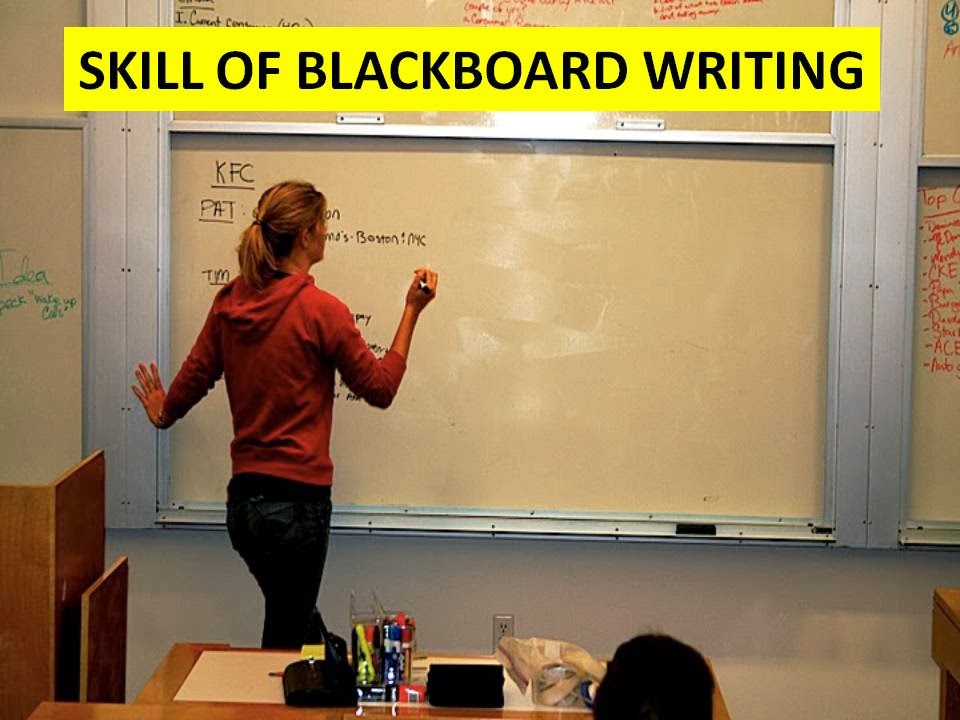 Microteaching-Blackboard Writing
